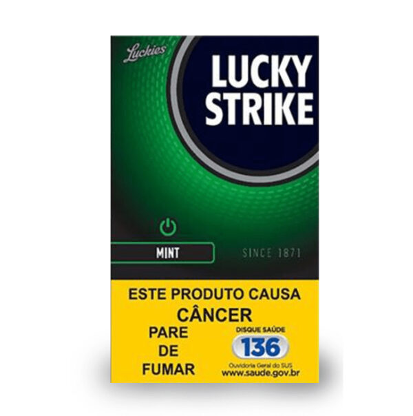 PACOTE DE CIGARRO LUCKY STRIKE MINT